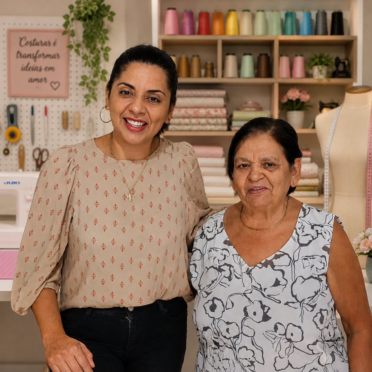 Terezinha e Eliane, professoras do Combo Fitness